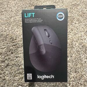 Logitech Lift Ergonomic Mouse - Dark Gray